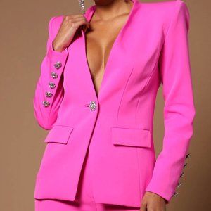 Pink Blazer
